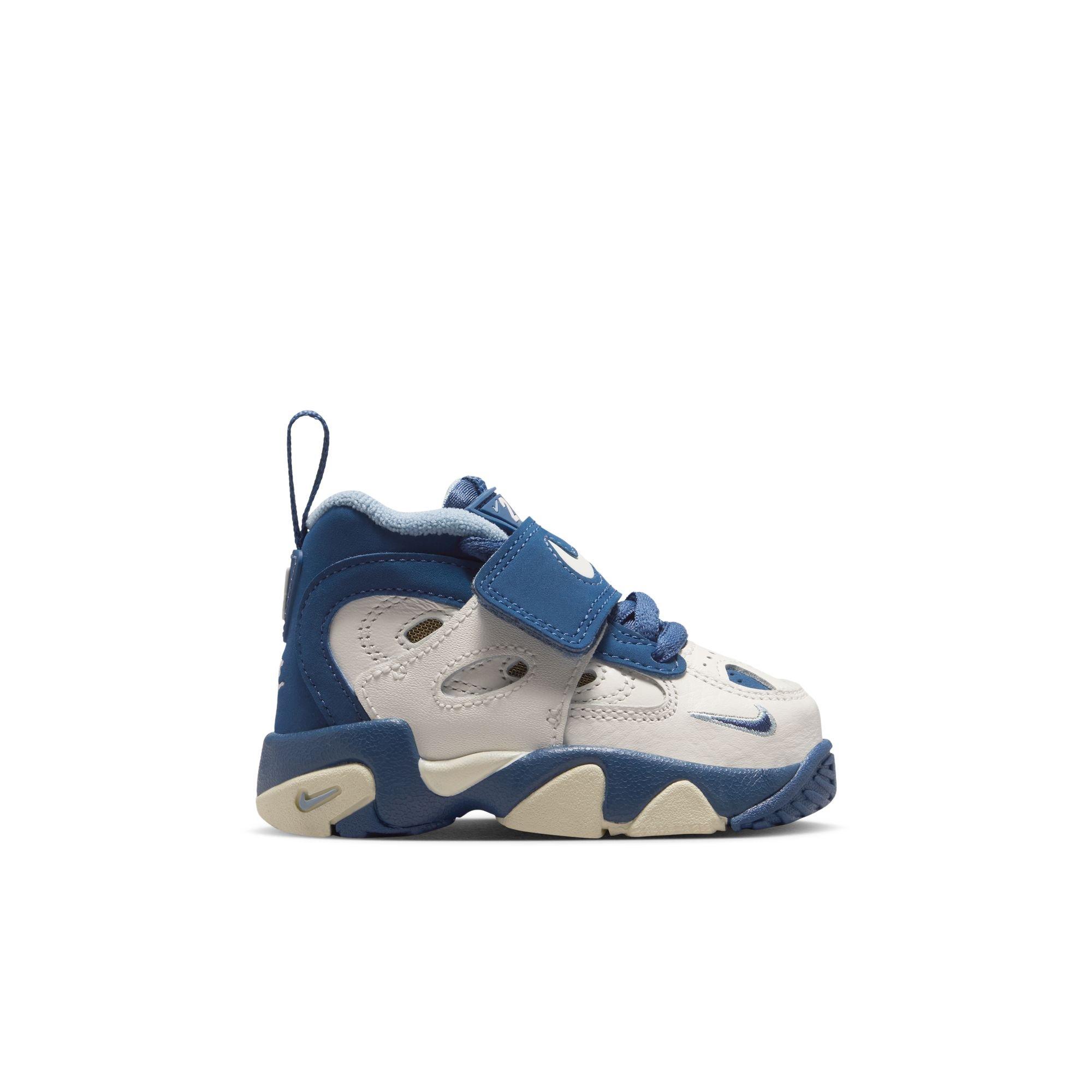 Nike Air Diamond Turf II "Royals" Toddler Kids' Shoe - SAIL/MYSTIC NAVY/BLUE GREY/METALLIC GOLD